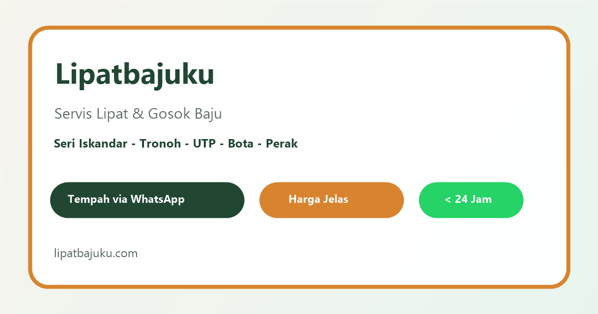 LipatBajuku website preview
